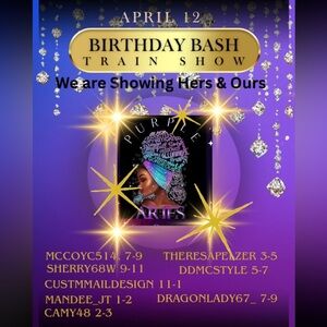 Purple Aries Birthday Bash